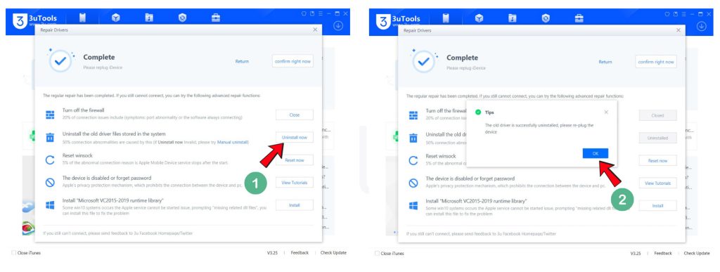 uninstall old driver files stored in the system