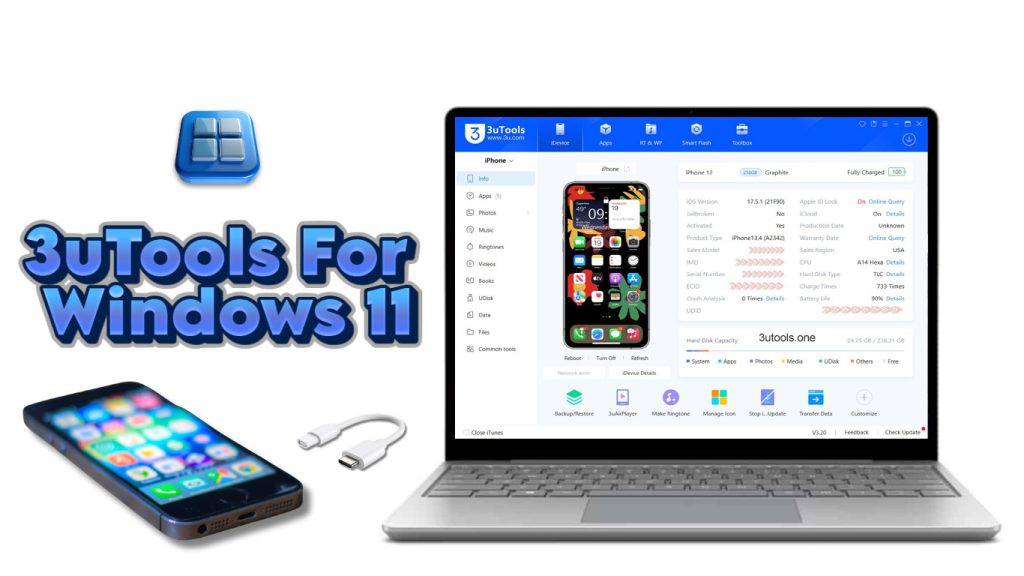 3utools for windows 11
