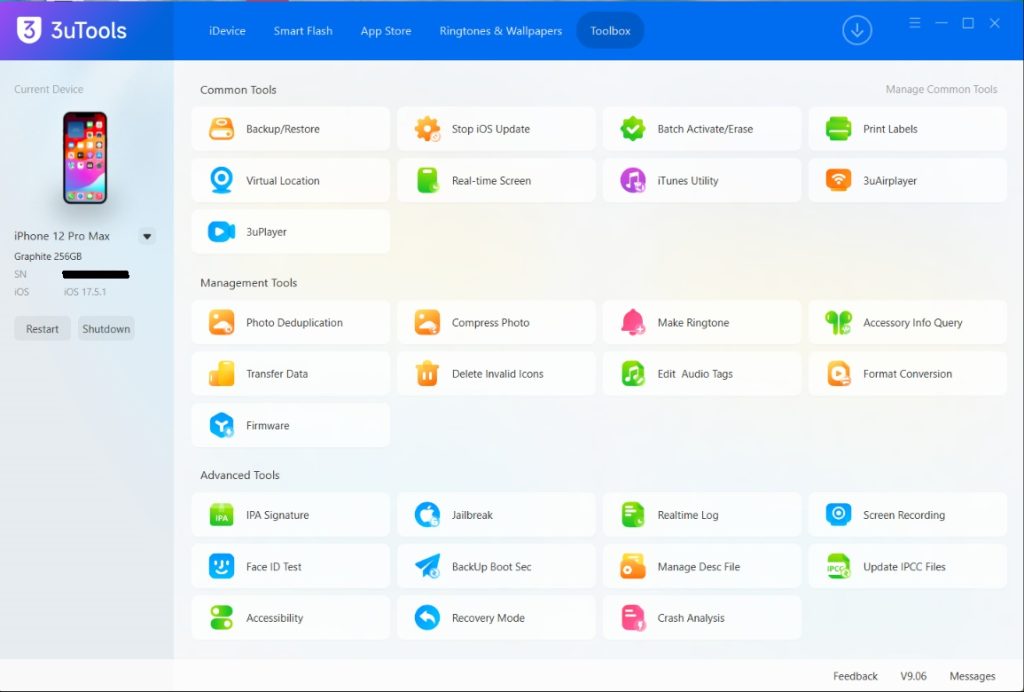 3u toolbox features